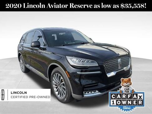 Used 2020 Lincoln Aviator Reserve w/ Class IV Trailer Tow Package image 1