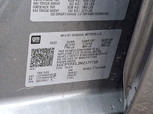 Certified 2022 Chevrolet Silverado 1500 LT Trail Boss w/ Bed Protection Package image 27