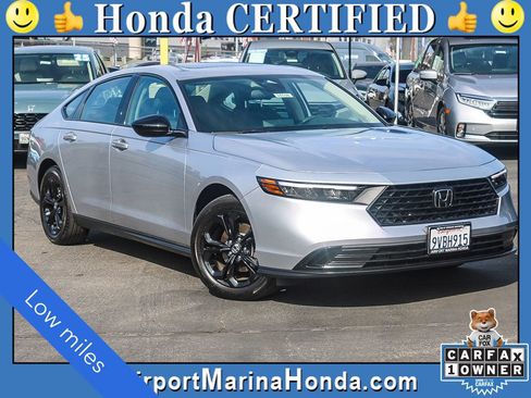 Certified 2025 Honda Accord SE image 1
