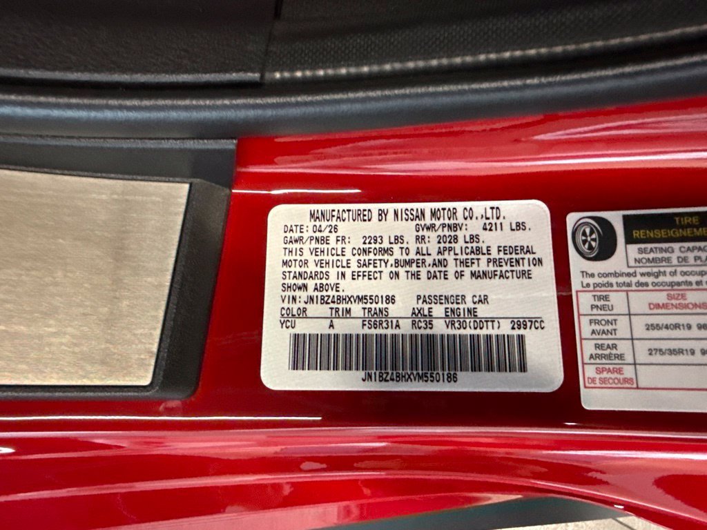 New 2027 Nissan Z Performance RWD image 16