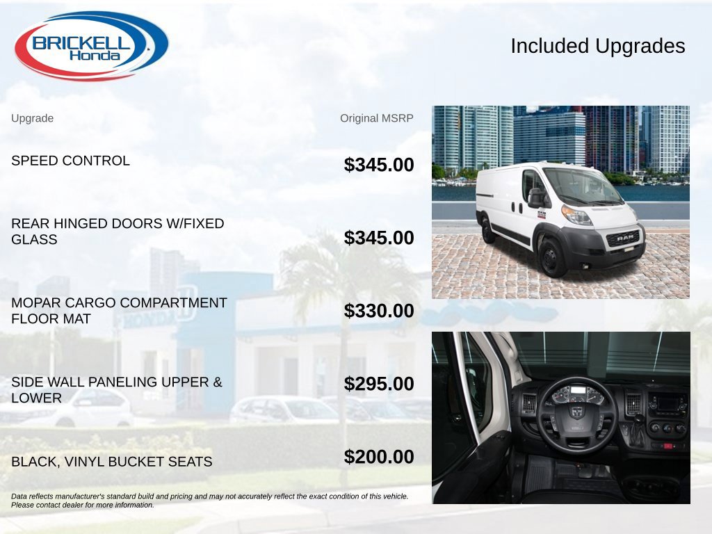 Used 2020 RAM ProMaster 1500 FWD image 12