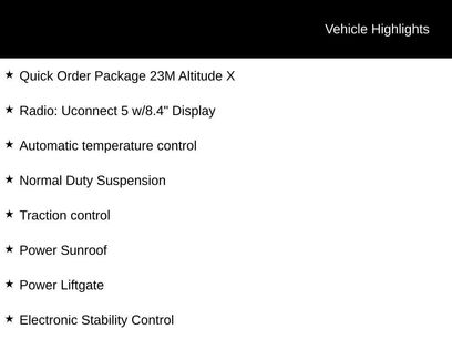 New 2025 Jeep Grand Cherokee Altitude