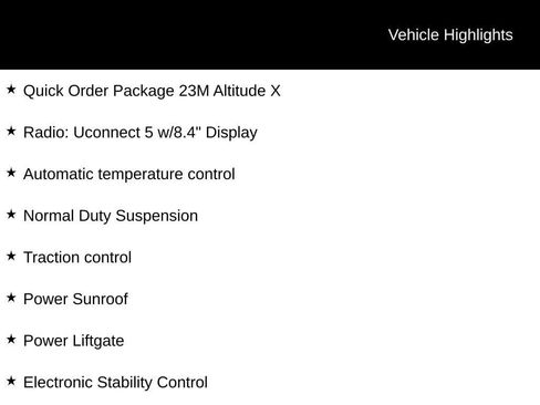 New 2025 Jeep Grand Cherokee Altitude image 3