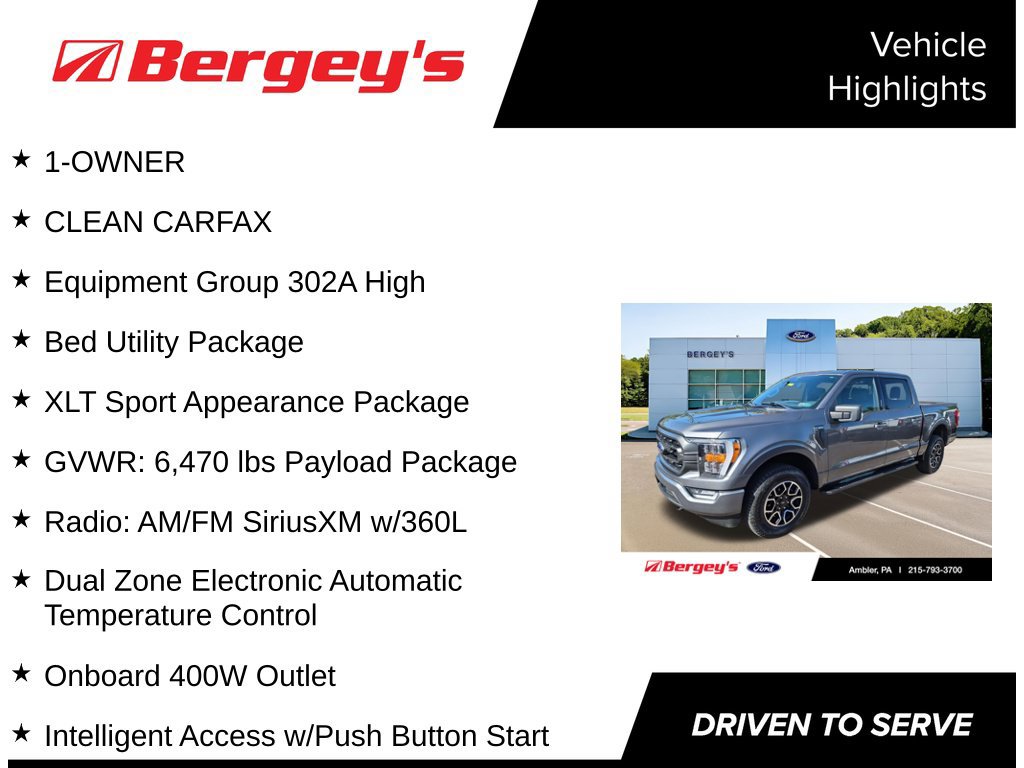 Certified 2023 Ford F150 XLT w/ Equipment Group 302A High AWD/4WD image 5