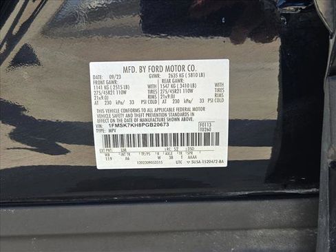 Used 2023 Ford Explorer ST-Line w/ Class IV Trailer Tow Package image 26