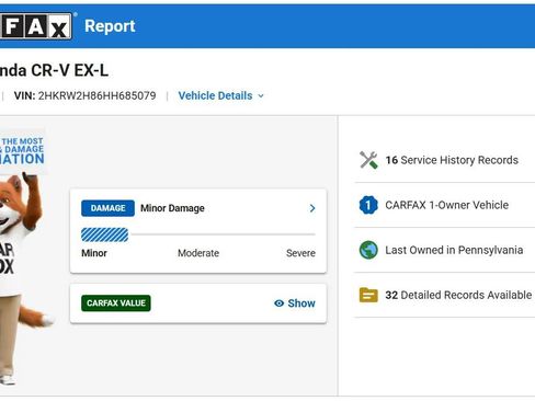 Used 2017 Honda CR-V EX-L image 3