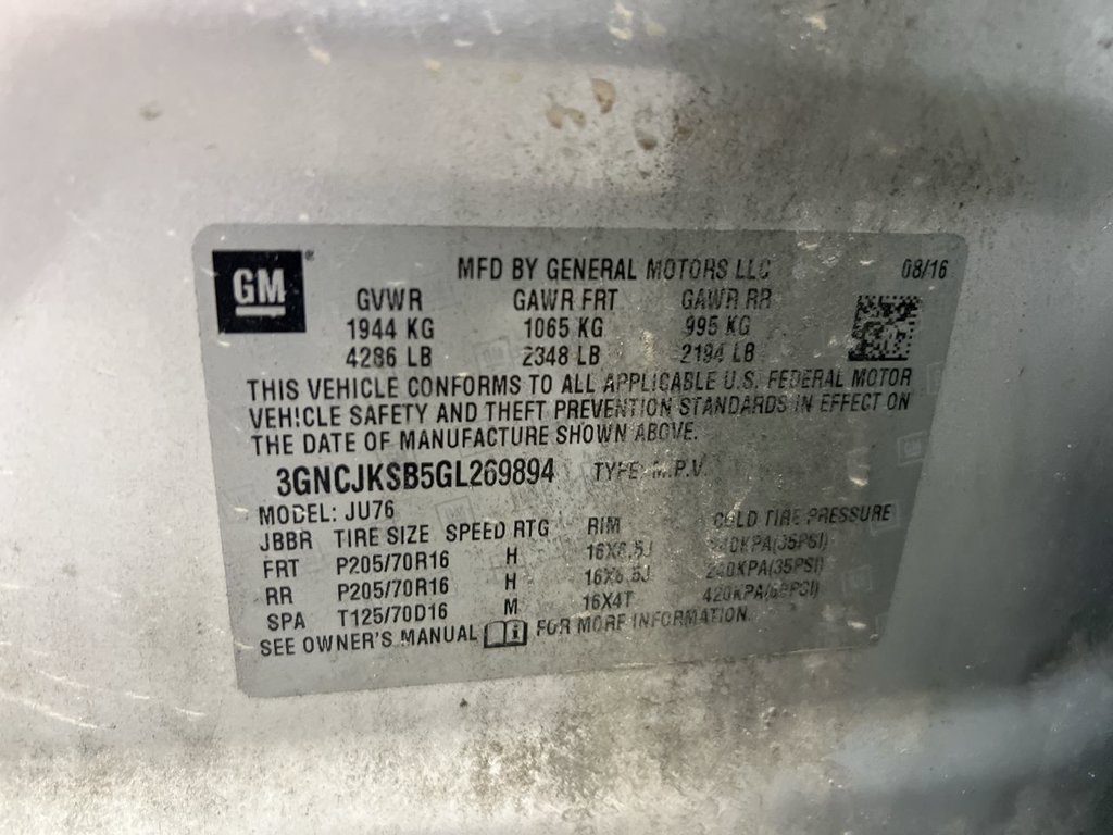 Used 2016 Chevrolet Trax LS FWD image 27