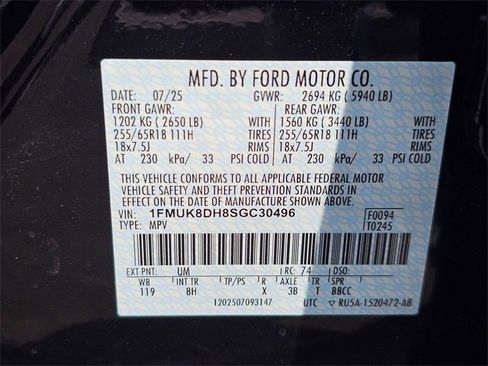 New 2025 Ford Explorer Active image 29