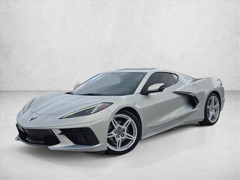 Used 2021 Chevrolet Corvette Stingray Coupe w/ 1LT RWD image 2