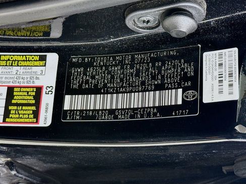 Used 2023 Toyota Camry XSE w/ Navigation Package image 32