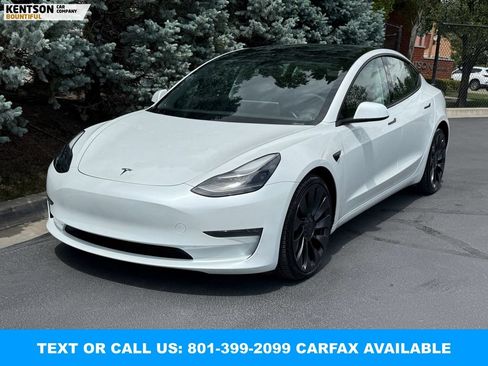 Used 2023 Tesla Model 3 Performance AWD/4WD image 2