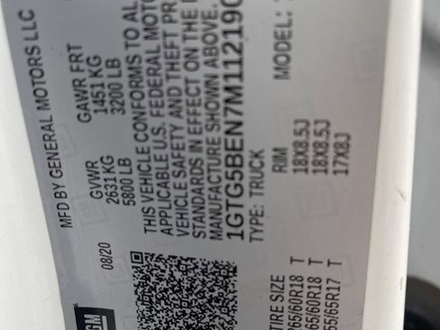 Used 2021 GMC Canyon Elevation Standard w/ Convenience Package image 26