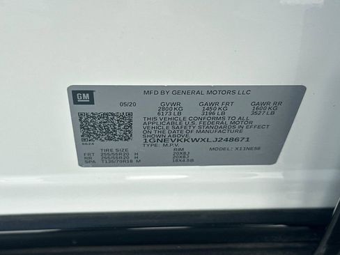 Used 2020 Chevrolet Traverse Premier w/ Redline Edition AWD/4WD image 29