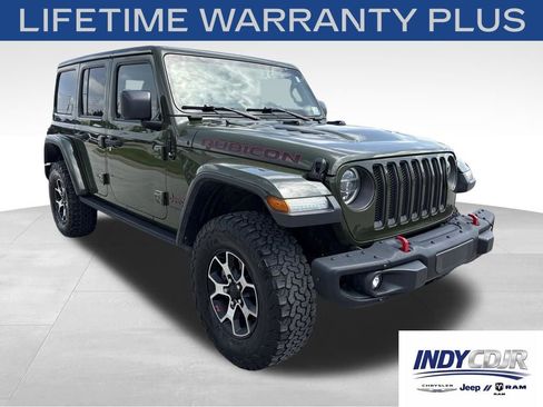 Used 2021 Jeep Wrangler Unlimited Rubicon AWD/4WD image 3
