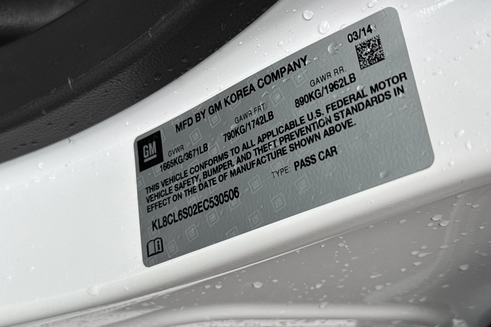 Used 2014 Chevrolet Spark LT FWD image 52