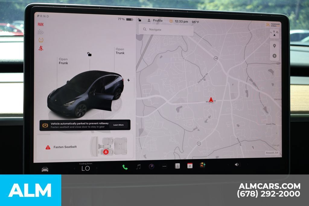 Used 2025 Tesla Model Y Long Range AWD/4WD image 35