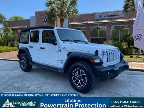 Used 2021 Jeep Wrangler Unlimited Sport image 1