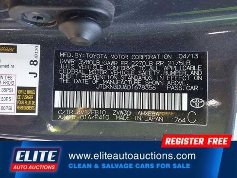 Used 2013 Toyota Prius Two image 18