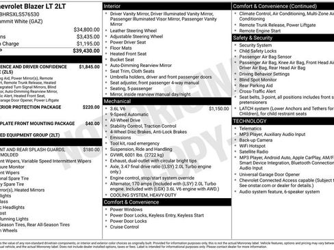 Certified 2020 Chevrolet Blazer LT AWD/4WD image 11