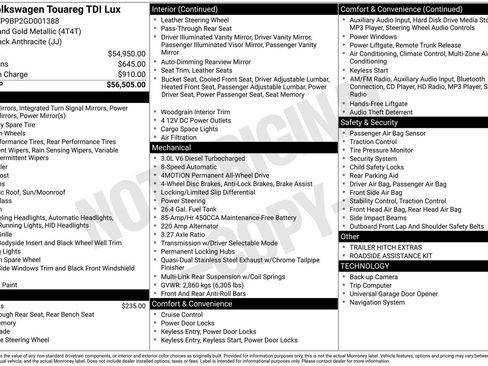 Used 2016 Volkswagen Touareg TDI image 22