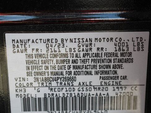 Used 2023 Nissan Sentra SV FWD image 33