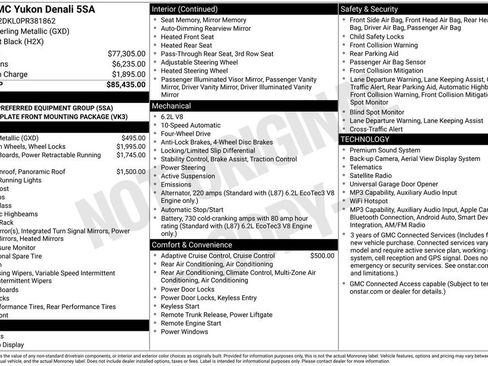 Used 2023 GMC Yukon Denali AWD/4WD image 48