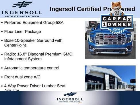 Used 2025 GMC Yukon XL Denali w/ LPO, Floor Liner Package AWD/4WD image 7