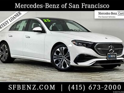 Certified 2025 Mercedes-Benz E 350 4MATIC Sedan