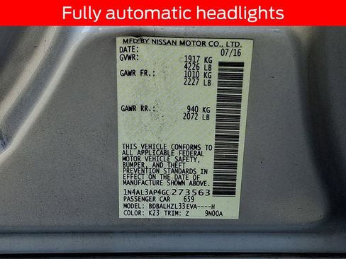 Used 2016 Nissan Altima 2.5 SR image 26