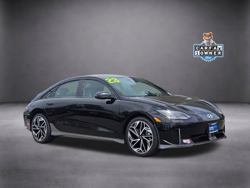Certified 2023 Hyundai Ioniq 6 SEL w/ Cargo Package RWD image 2