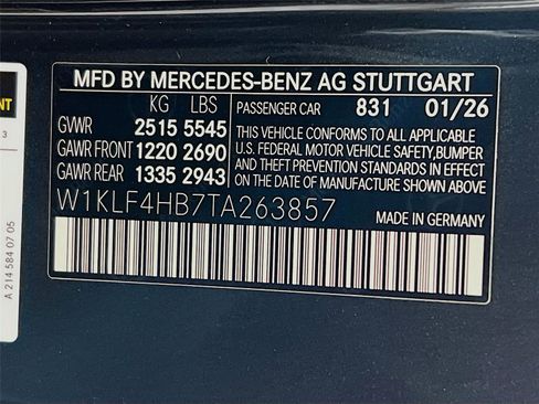 New 2026 Mercedes-Benz E 350 4MATIC Sedan image 33