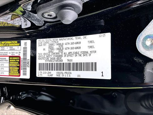 New 2026 Toyota Tundra 1794 Edition AWD/4WD image 22