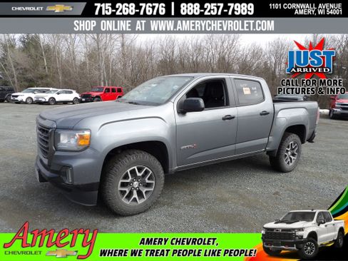 Used 2021 GMC Canyon AT4 w/ Driver Alert Package image 1