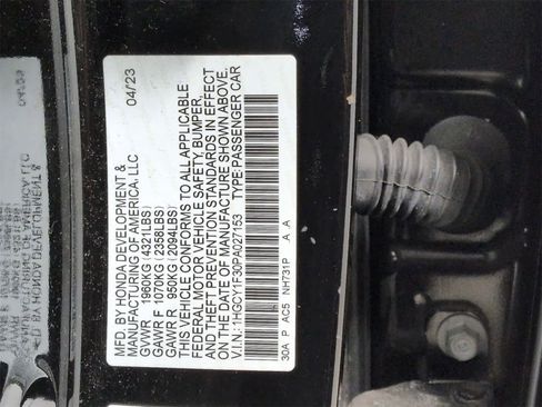 Used 2023 Honda Accord EX image 38