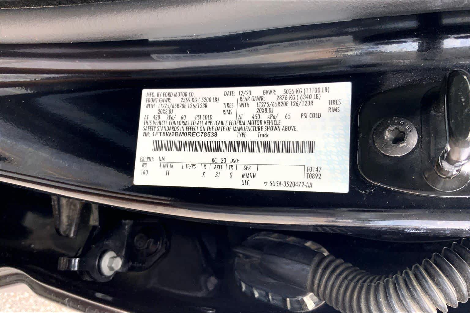 Certified 2024 Ford F250 Limited AWD/4WD image 33