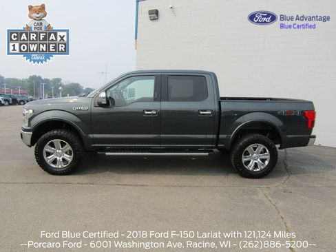 Used 2018 Ford F150 Lariat w/ Equipment Group 502A Luxury AWD/4WD image 2