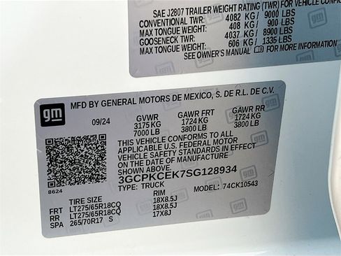 Used 2025 Chevrolet Silverado 1500 Custom Trail Boss image 29