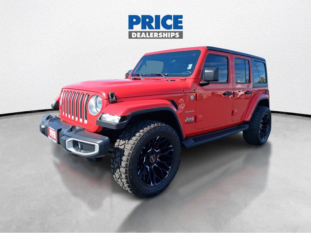 Used 2021 Jeep Wrangler Unlimited Sahara AWD/4WD image 2