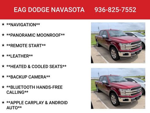 Used 2018 Ford F150 King Ranch w/ Equipment Group 601A Luxury AWD/4WD image 4