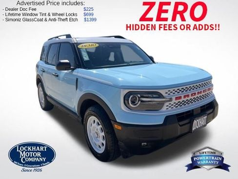 New 2025 Ford Bronco Sport Heritage w/ Convenience Package AWD/4WD image 1