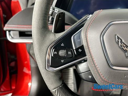 Used 2025 Chevrolet Corvette Z06 w/ Chrome Exterior Badge Package RWD image 14