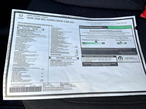 New 2026 RAM 2500 Big Horn image 14