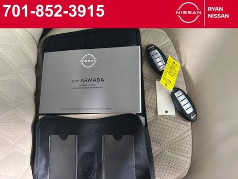 Certified 2023 Nissan Armada Platinum w/ Captain's Chairs Package image 16