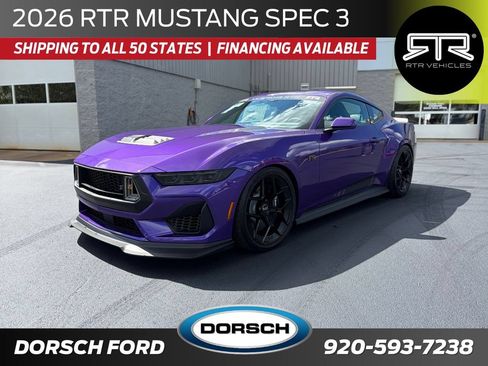 New 2026 Ford Mustang GT Premium w/ GT Performance Package RWD image 1
