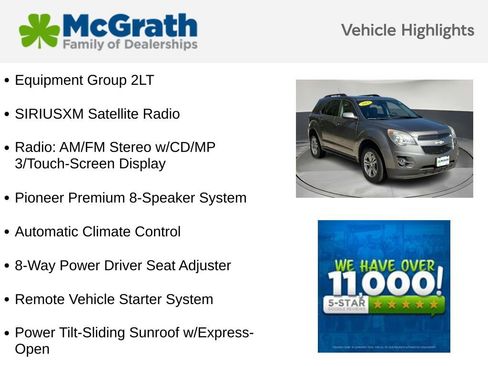 Used 2012 Chevrolet Equinox LT image 5