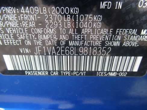 Used 2020 Subaru WRX STI AWD/4WD image 32
