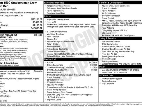 Used 2015 RAM 1500 Outdoorsman image 6