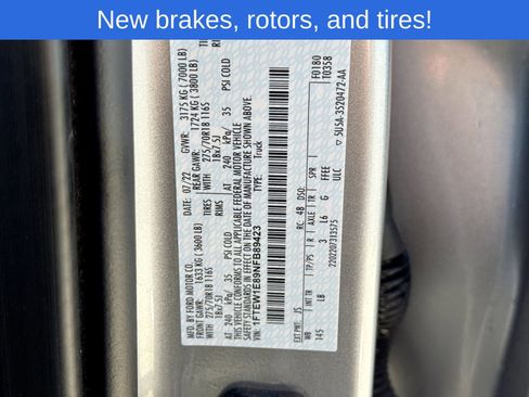 Used 2022 Ford F150 Tremor w/ Equipment Group 401A Mid AWD/4WD image 36