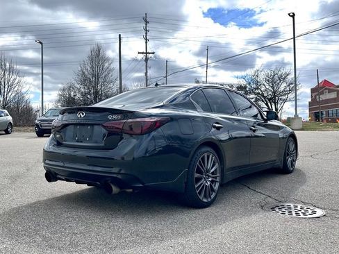 Used 2021 INFINITI Q50 Red Sport 400 w/ Proactive Package image 4
