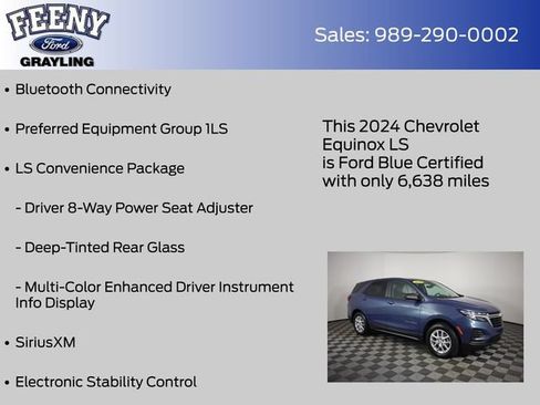 Used 2024 Chevrolet Equinox LS w/ LS Convenience Package AWD/4WD image 9